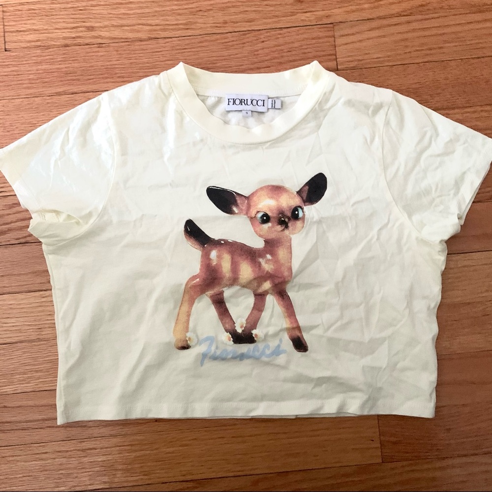Fiorucci cropped top
